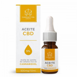 Aceite CBD 5% 10 ml Cannactiva  Aceite con CBD