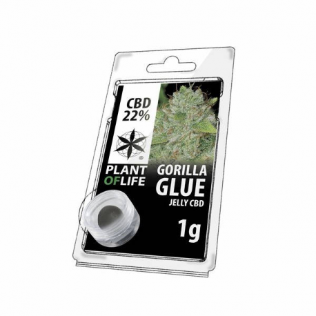 Jelly 22% de CBD Gorilla Glue 1gr Plant of Life  Incienso CBD