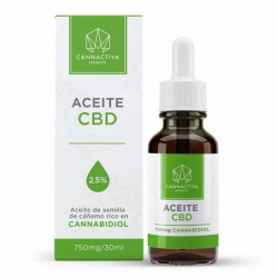 Aceite CBD 2.5% 30 ml Cannactiva  Aceite con CBD