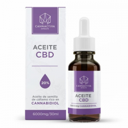 Aceite CBD 20% 30 ml Cannactiva  Aceite con CBD