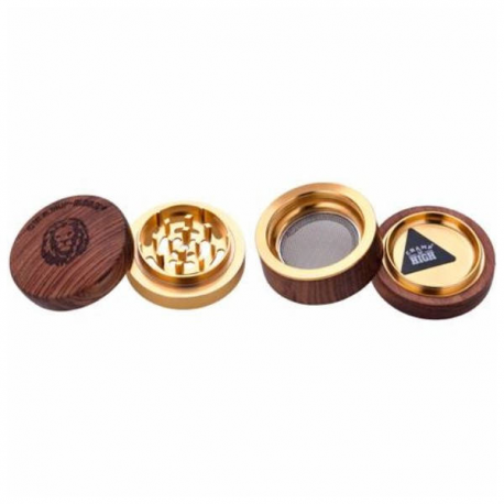 Grinder Wooden 4 partes 60mm Champ High  GRINDERS CON POLINIZADOR