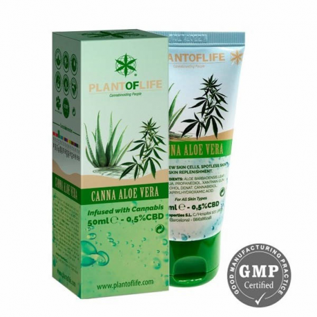 Canna Aloe Vera 0.5% CBD Skin Care 30ml  Pomada