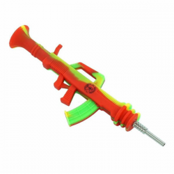 Collector ak47 tip titanio 24cm verde-rojo  PIPAS