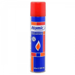 Gas Atomic 300ml  ACCESORIOS Y HERRAMIENTAS EXTRACTORES BHO