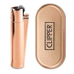 Encendedor Clipper Metal Gold Rose BRILLO 1 u. CLIPPER ENCENDEDORES