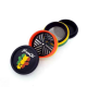 GRINDER RASTA LEON POL-N 3D 6,5cm 4 partes  GRINDERS CON POLINIZADOR