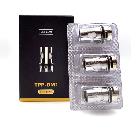 Voopoo DRAG resistencia TPP Coil DM1 0.15oHm (3uds) Voopoo VOOPOO