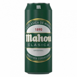 Lata de Ocultación Mahou clasica 50cl ( con líquido )  OCULTACIÓN