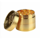 Grinder Gold Bar 4 partes 5cm CHEEBA GRINDERS CON POLINIZADOR