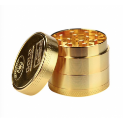 Grinder Gold Bar 4 partes 5cm CHEEBA GRINDERS CON POLINIZADOR