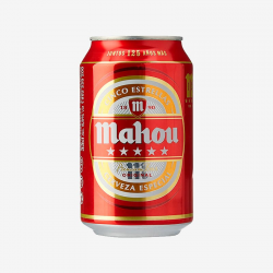 Lata de Ocultación Mahou ( lata roja, sin líquido )   OCULTACIÓN