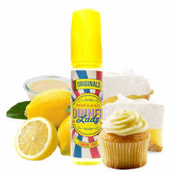 E-Liquid Lemon Tart 0mg (Booster) 50ml Dinner Lady T-Juice ESENCIAS DINNER LADY