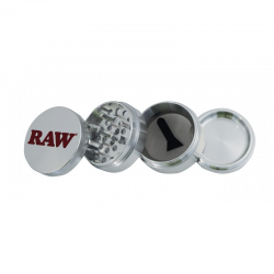 RAW grinder aluminio 4 PARTES RAW GRINDERS