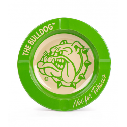 Cenicero metal VERDE The bulldog  CENICEROS VARIOS