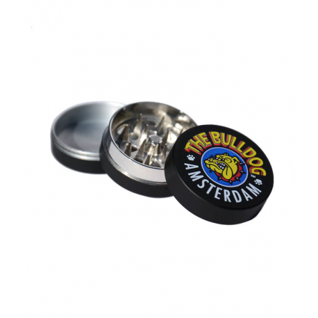 Grinder 3 partes aluminio negro The Bulldog  GRINDERS 2 PARTES