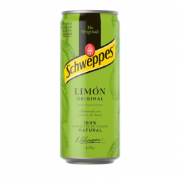 Lata de Ocultación Tónica Schweppes limón ( con líquido )   OCULTACIÓN