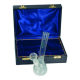 Bong de cristal en caja 17,5 cm  BONG CRISTAL