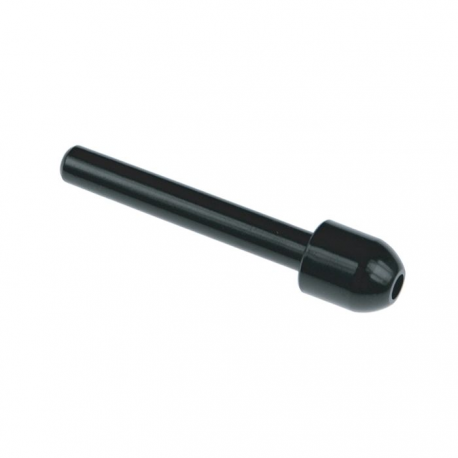 Tubo Snif bulbo aluminio negro ( Snorter )  UTENSILIOS FARLY