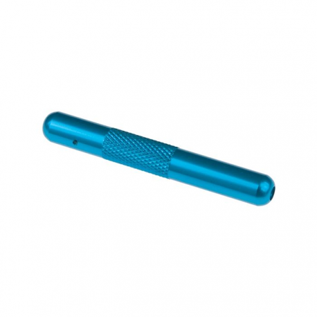 Tubo Snif aluminio azul ( Snorter )  UTENSILIOS FARLY