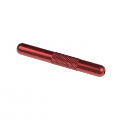 Tubo Snif aluminio rojo ( Snorter )  UTENSILIOS FARLY