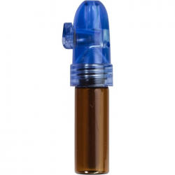 Dosificador cristal opaco grande azul ( Snorter )  UTENSILIOS FARLY
