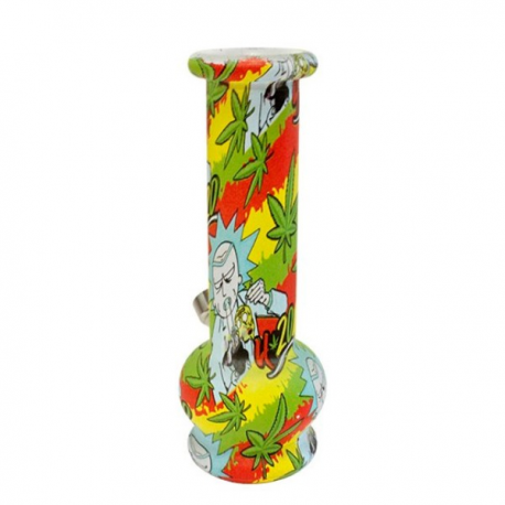 Bong Cristal Rick & Morty 15 cm  BONG CRISTAL