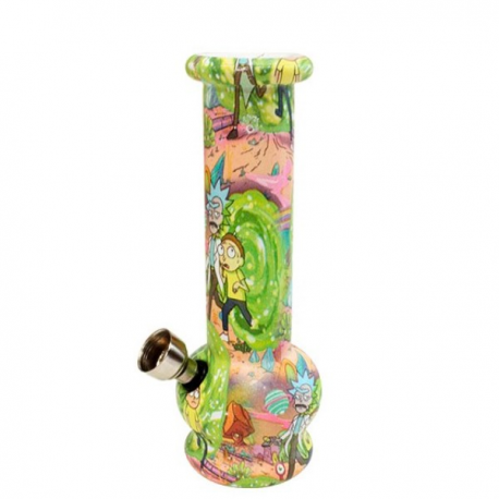 Bong Cristal Rick & Morty Adventure 15 cm  BONG CRISTAL