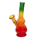 Bong Cristal Rasta 18 cm  BONG CRISTAL