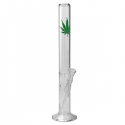 Bong Cristal ice hoja 55 cm