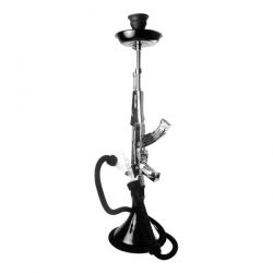 Shisha AK-47 Silver 84 cm  SHISHAS