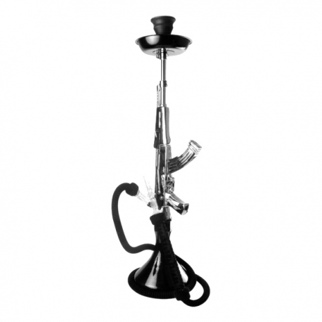 Shisha AK-47 Silver 84 cm  SHISHAS