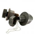 Camuflaje ocultación tornillo de hierro