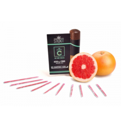 STICK-TUBE Red Grapefruit 80mg CBD (10 STICKS)  Extracciones