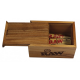 Caja RAW madera Acacia Slide Large 18.5 x 12 x 10cm RAW CAJAS