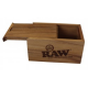 Caja RAW madera Acacia Slide Large 18.5 x 12 x 10cm RAW CAJAS