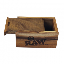 Caja RAW madera Acacia Slide Small 13.5 x 9 x 6cm RAW CAJAS