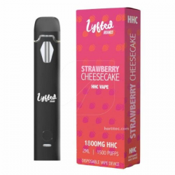 Vaper desechable (1500 caladas) strawberry cheesecake Lyfted Brands HHC  ESENCIAS PLANT OF LIFE