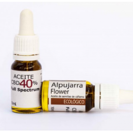 Aceite CBD 40% 10 ml Alpujarra  Aceite con CBD