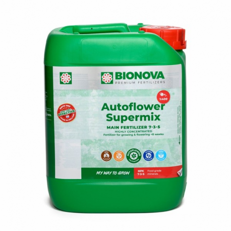 Auto Flowering Supermix 5l Bio Nova BIO NOVA BIONOVA