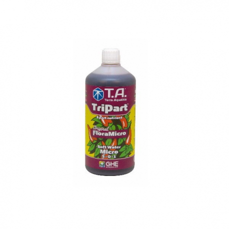 Tripart Micro 500ml Agua Blanda Terra Aquatica GENERALS HYDROPONICS EUROPE GHE