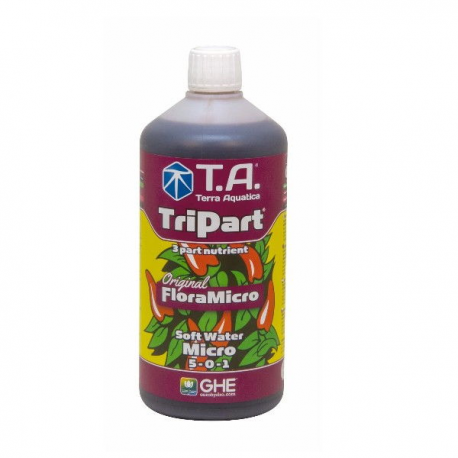 Tripart Micro 1LT Agua Blanda Terra Aquatica GENERALS HYDROPONICS EUROPE GHE