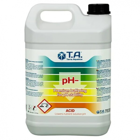 PH Down 10lt Terra Aquatica GENERALS HYDROPONICS EUROPE GHE