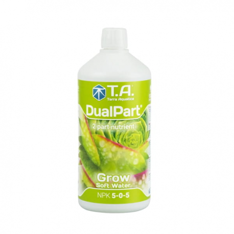 DualPart Grow Soft Water 1LT Terra Aquatica GENERALS HYDROPONICS EUROPE GHE