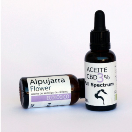 Aceite CBD 3% 30 ml Mascotas Alpujarra  Aceite con CBD