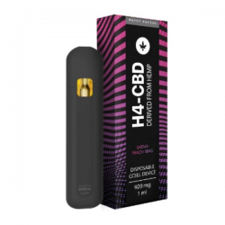 Vaper desechable H4CBD 920mg Peach Ring 1ml Happy garden CBD Happy Garden CBD Vapeador desechable CBD