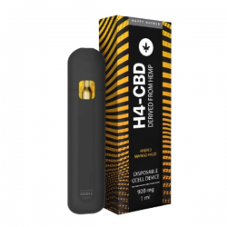 Vaper desechable H4CBD 920mg Mango Hze 1ml Happy garden CBD Happy Garden CBD Vapeador desechable CBD