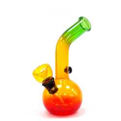 Bong Cristal Mini Rasta ( ALTO 12 cm )  BONG CRISTAL