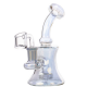 Bong BHO Cristal Light Black Bubbler ( alto 15cm )  BONG CRISTAL