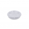 Plato redondo plástico transparente (30 cm) VDL