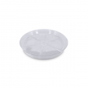 Plato redondo plástico transparente (34 cm) VDL